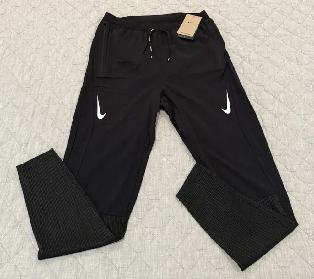 Nike Dri-Fit ADV Brief-Lined AeroSwift Running Pants Race Mens Size S DM4615-010